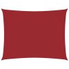Stínicí plachta oxfordská látka obdélníková 6 x 8 m červená 135663