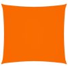 Stínící plachta oxfordská látka čtvercová 4,5 x 4,5 m oranžová 135690