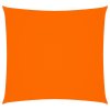 Stínící plachta oxfordská látka čtvercová 7 x 7 m oranžová 135693