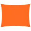 Stínící plachta oxfordská látka obdélníková 2,5 x 4 m oranžová 135702