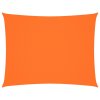 Stínící plachta oxfordská látka obdélníková 3 x 4,5 m oranžová 135706