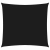 Stínící plachta oxfordská látka čtvercová 2 x 2 m černá 135740