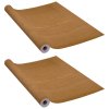 Samolepící tapety na dveře 2 ks světlý dub 210 x 90 cm PVC 146114