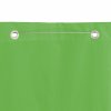 Balkonová zástěna světle zelená 100 x 240 cm oxfordská látka 148514