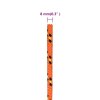 Lodní lano oranžové 8 mm 500 m polypropylen 152664