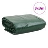 Plachta zelená 3 x 3 m 650 g/m² 156132