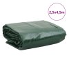 Plachta zelená 2,5 x 4,5 m 650 g/m² 156151