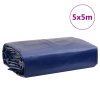 Plachta modrá 5 x 5 m 650 g/m² 156176