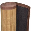 Koberec bambus 160 x 230 cm hnědý 245823