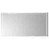Koupelnové zrcadlo s LED osvětlením 80 x 40 cm 151747