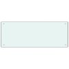 vidaXL Kuchyňský panel bílý 100 x 40 cm tvrzené sklo 249460
