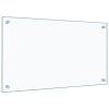 Kuchyňský panel průhledný 70 x 40 cm tvrzené sklo 249466