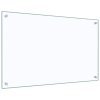 Kuchyňský panel průhledný 80 x 50 cm tvrzené sklo 249470