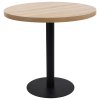 Bistro stolek světle hnědý 80 cm MDF 286424