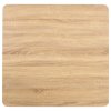 Bistro stolek světle hnědý 80 x 80 cm MDF 286432