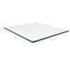Vrchní matrace na postel boxspring 200 x 160 x 5 cm středně měkký 288215
