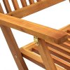 7dílný skládací zahradní jídelní set masivní akáciové dřevo 3060197