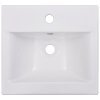 Zabudované umyvadlo 42 x 39 x 18 cm keramika bílé 145060