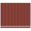 Budsorovatelné zastřešení Oranžová a hnědá 400 × 300 cm textil 3081634