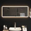Koupelnové zrcadlo s LED osvětlením 100x40 cm 151772