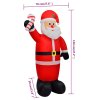 Nafukovací Santa Claus 120 cm 242359
