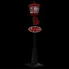 Vánoční pouliční lampa se Santou 180 cm LED 284339
