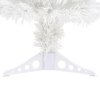 Vánoční stromek s LED osvětlením bílý 64 cm optické vlákno 328448