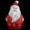 Vánoční akrylový Santa s LED vnitřní i venkovní 28 cm 328786