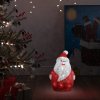 Vánoční akrylový Santa s LED vnitřní i venkovní 28 cm 328786