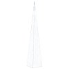 Akrylový dekorativní světelný LED kužel studený bílý 90 cm 328960