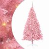Umělý osvětlený vánoční stromeček Růžová 240 cm PVC 3397104