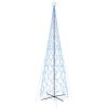 Vánoční stromek kužel 3 000 modrých LED diod 230 x 800 cm 343515