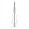 LED vánoční stromek s hroty 1534 teplých bílých LED 500 cm 4016404