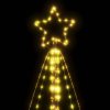 LED vánoční stromek 615 teple bílých LED diod 404,5 cm 4016420