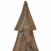 Vánoční stromeček s stojanem Hnědá 120 cm Masivní teakové dřevo 42017931