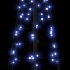LED vánoční strom s 390 LED diodami Modrá 250 cm Železo 42018760