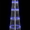 LED vánoční strom s 290 LED diodami Modrá 70 x 70 x 250 cm kov 42018777