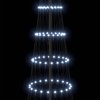 LED vánoční strom Studená bílá 100.5 x 100.5 x 302.5 cm kov 42018788