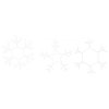 Vánoční Sněhová Vločka Teplá bílá 45 x 38 cm PVC 42018955