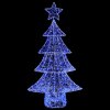 Vánoční stromeček s 160 LED diodami Modrá 150 cm Akryl 42018979