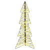 Vánoční stromeček s 100 LED diodami Teplá bílá 120 cm Ratan 42019220