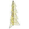 Vánoční stromeček s 100 LED diodami Teplá bílá 120 cm Ratan 42019220