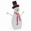 Osvětlená rodina sněhuláků 3 pcs Teplá bílá Polyester 42019625