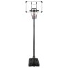 Basketbalový koš s průhlednou deskou 280–350 cm polykarbonát 3107833