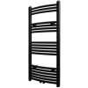 Černý žebříkový radiátor obloukový ústřední topení 500 x 1 160 mm 141915