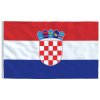 Vlajka Chorvatska a stožár 6,08 m hliník 3147098