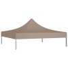 Střecha k party stanu 3 x 3 m taupe 270 g/m² 315321