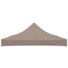 Střecha k party stanu 3 x 3 m taupe 270 g/m² 315321