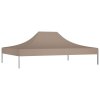 Střecha k party stanu 4,5 x 3 m taupe 270 g/m² 315369