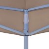 Střecha k party stanu 4,5 x 3 m taupe 270 g/m² 315369